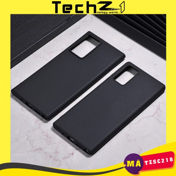 Ốp lưng Note 20 Ultra, Ốp lưng Note 20 TPU Đen Nhám - Mã TZSC218 | TechZ1 - Hình 2