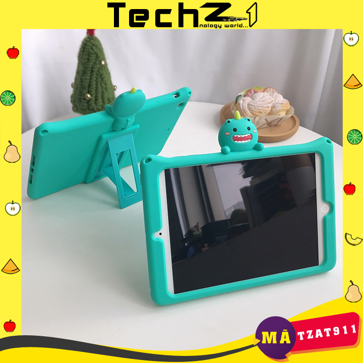 Ốp Bảo Vệ iPad mini/Air/Pro silicon hình thú nhiều màu - Mã TZAT911 | TechZ1 - Hình 2
